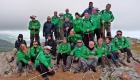 Los senderistas del Club Pozo Norte ascendieron al pico del Cerrillón en San Pablo de los Montes