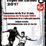 Cartel Fútbol Barrio del Carmen
