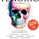 Cartel "Don Juan Tenorio" de José Zorrilla. Versión y Dirección de Borja Rodríguez