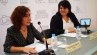 Gloria Mohedano junto con Beatriz Martinez