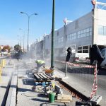 Reordenación de los estacionamientos en el entorno de Carrefour