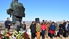 La Corporación acudió a la ofrenda floral al Monumento al Minero