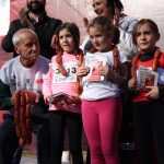 La alcaldesa ha participado en la entrega de trofeos de la carrera del chorizo