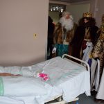 Los Reyes visitaron el Hospital