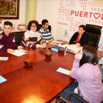 Encuentro de la alcaldesa con alumnos del Instituto Fray Andrés