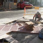 Nuevos pasos peatonales en calle Goya