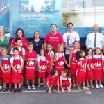 La Escuela de Verano visita la Caravana de la Salud