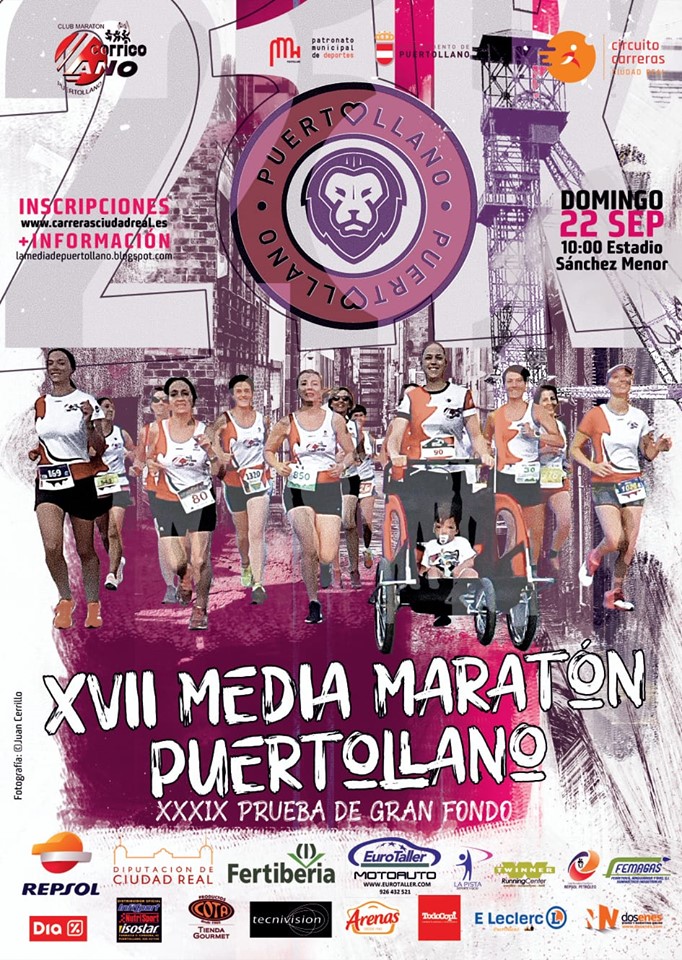 XVII Media Maratón Puertollano “Memorial Alberto Camacho”