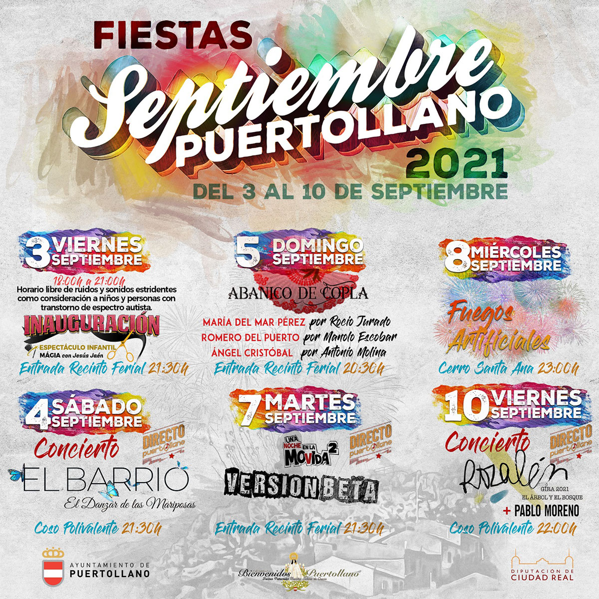 Fiestas Septiembre Puertollano 2021