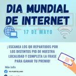 Cartel día mundial de Internet