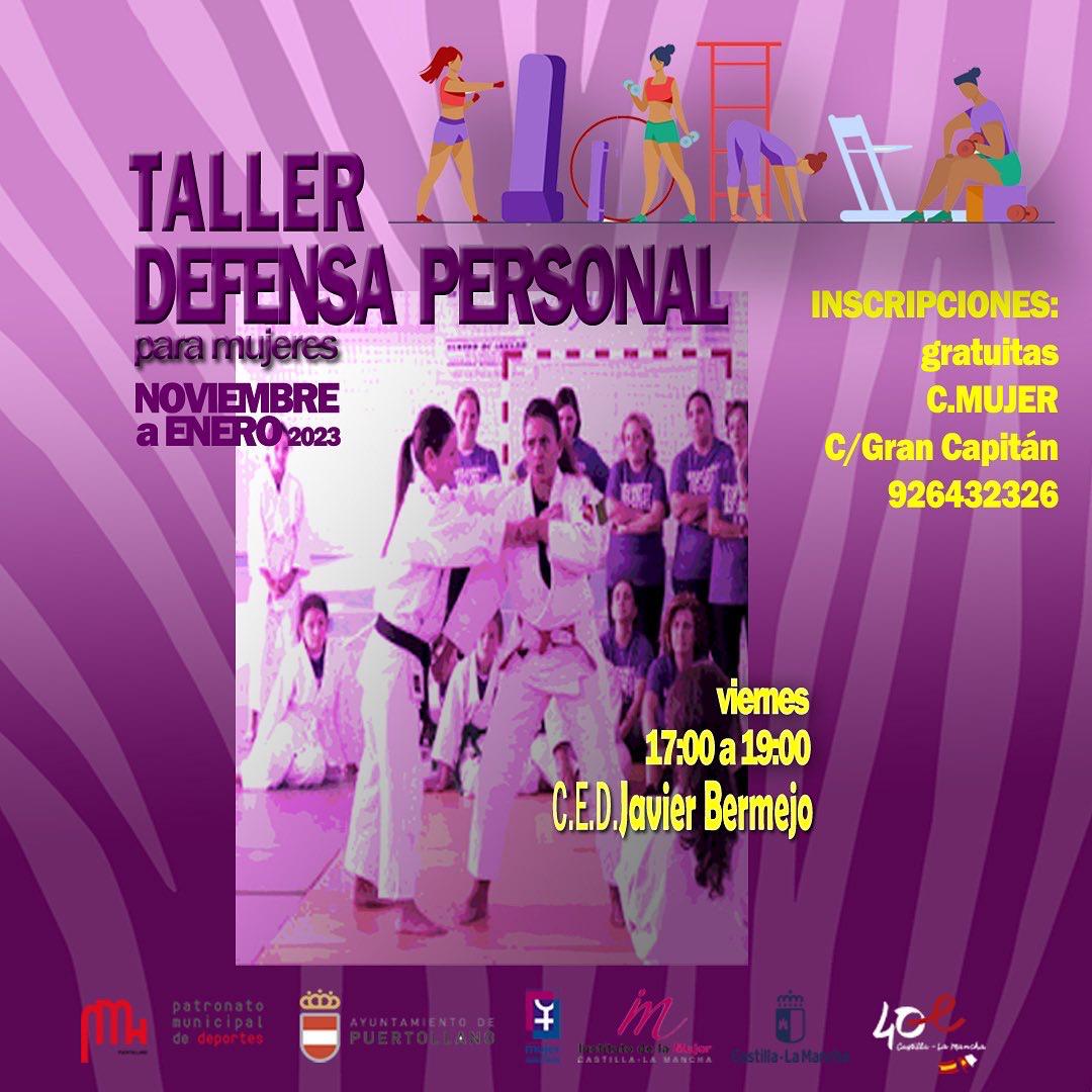 Éxito participativo en los talleres de autodefensa personal para mujeres -  Ayuntamiento de Puertollano