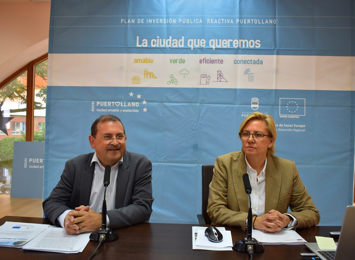 El Ayuntamiento de Puertollano ya ha gastado 8 millones de fondos europeos en la transformación de la ciudad